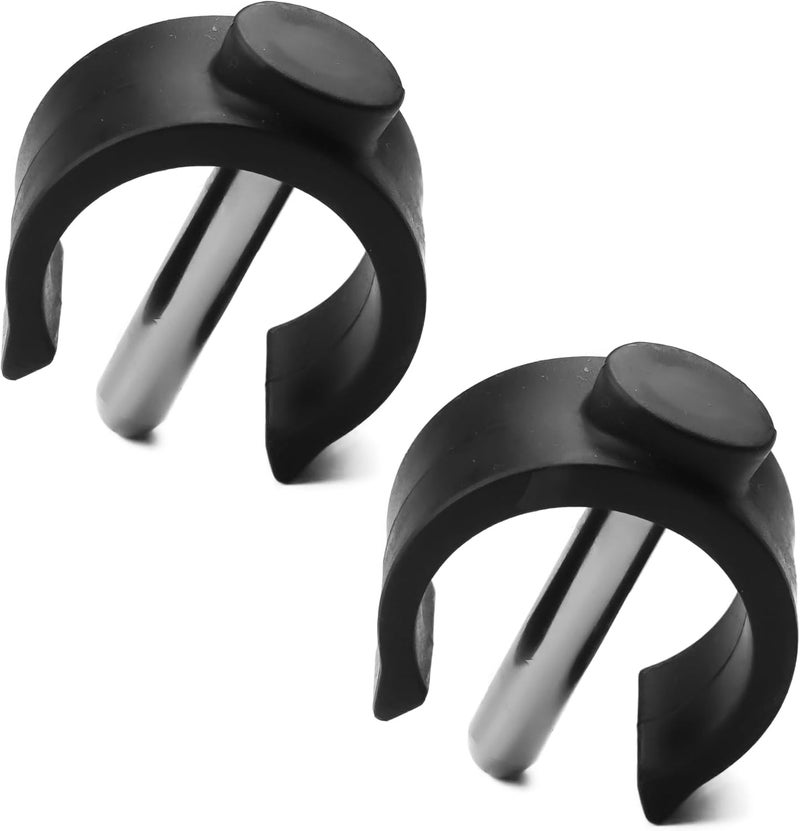 2-Pcs Replacement Clips Locking for Assembly Toilet Safety Rails